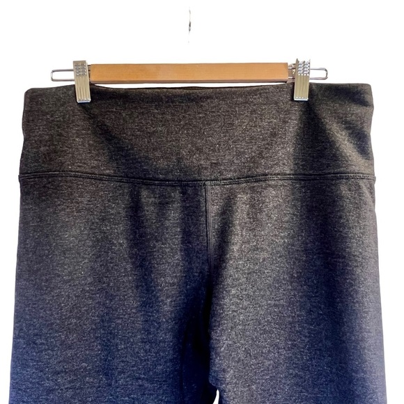 Hyba Women's Leggings XL Charcoal Gray French Terry Legging - Picture 6 of 13